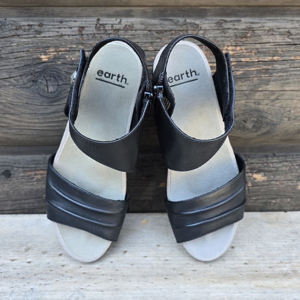 Earth NEW Attalea Barbados Modern Utility Comfort Wedge Sandal 7M - Picture 6 of 14